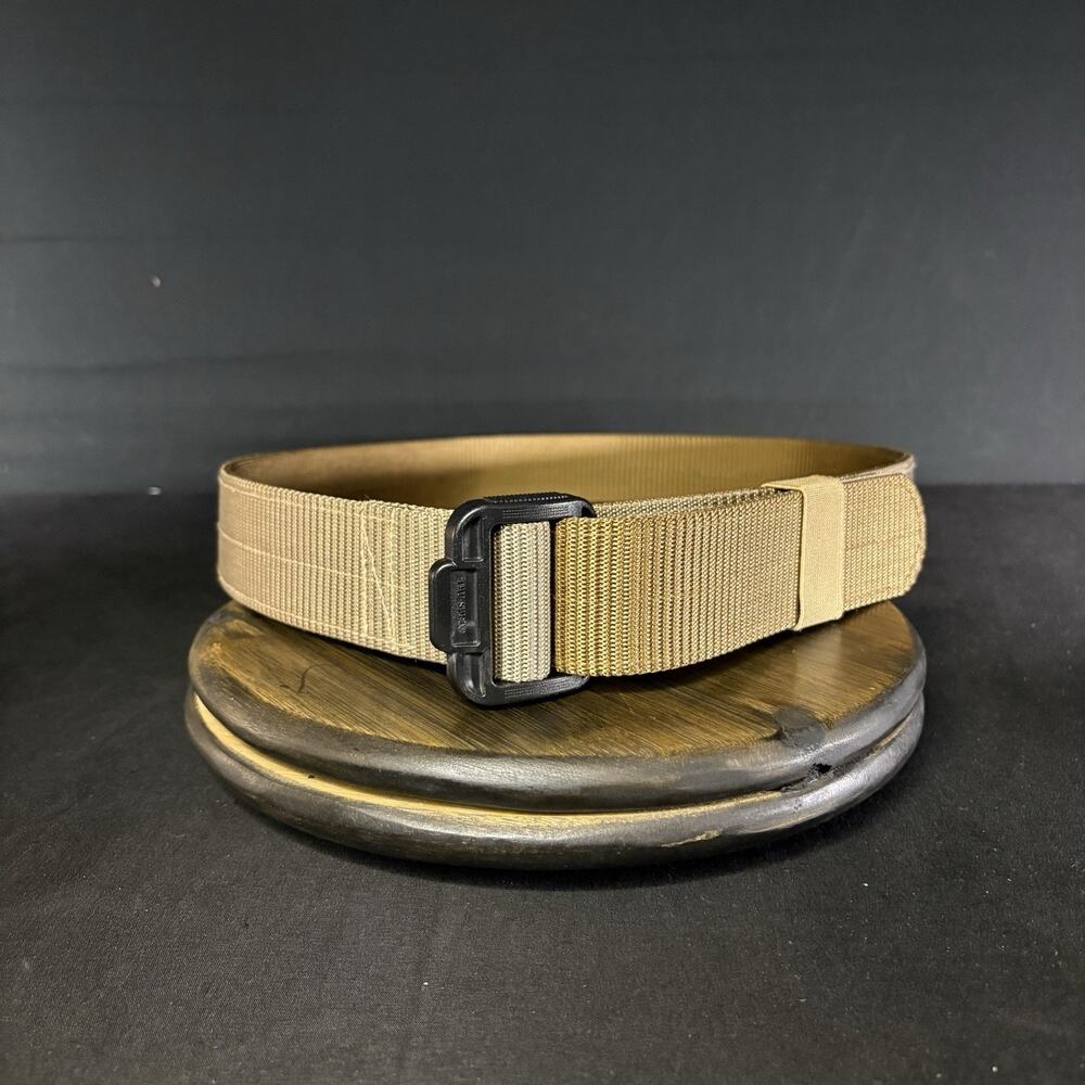 Tru-Spec Tactical Belt Size XXL Reversible Coyote Brown/ Tan Security Friendly